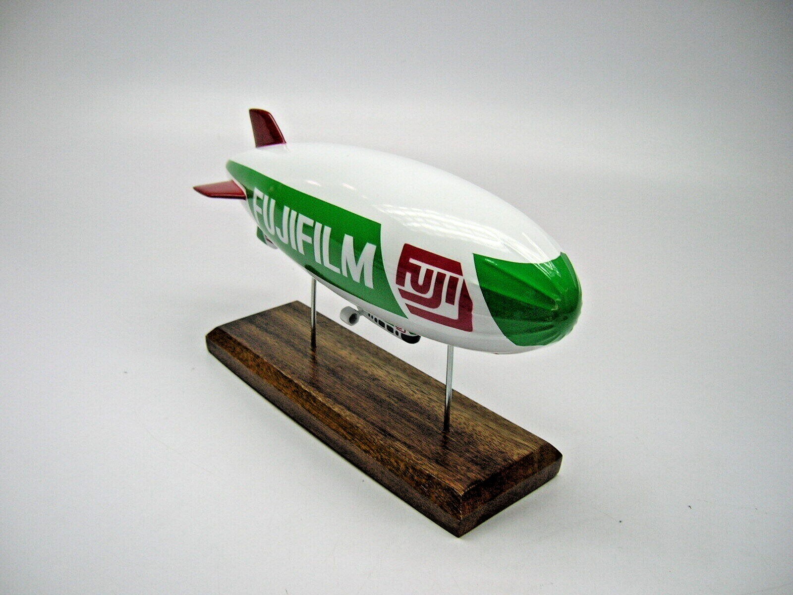 Fuji Film Fujifilm Blimp Desktop Mahogany Kiln Dried Wood Model Regular New