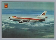 Iberia Douglas DC-10 Postcard EC-DEA Aircraft Postcard Airline Airplane Aviation picture