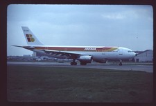 Orig 35mm airline slide Iberia A300B4-120 EC-DNR picture