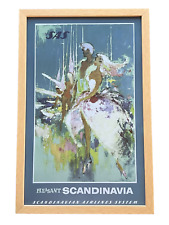 SAS Pleasant Scandinavia Framed Giclee Travel Poster Print picture