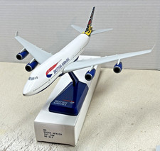 Wooster British Airways Boeing 747-400 S. Africa Tail Airplane Desk Model 1:250 picture