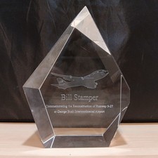George Bush Intercontinental Airport Runway 9-27 PBS&J Employee Service Award picture