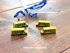 1:400 Model Airport Accessories - 4 Piece Shuttle Bus Set (