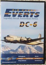 EVERTS AIR CARGO: DC-6 JUST PLANES WORLD AIR ROUTES DVD VIDEO -NEW IN OPENED PKG picture