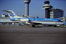RA612_PH-KZI_KLM CITYHOPPER_FOKKER 70 - ORIGINAL KODAK SLIDE picture
