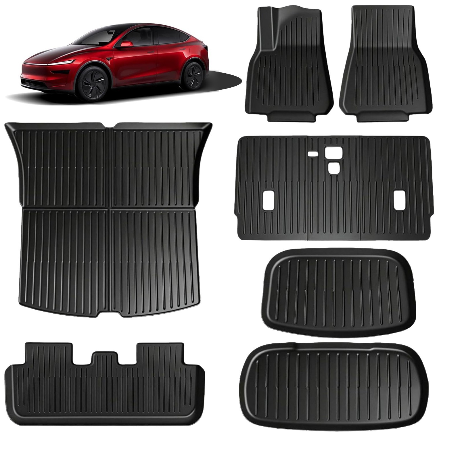 2025 2026 Model Y Juniper Floor Mat Waterproof Floor Mats (NOT FOR STANDARD)