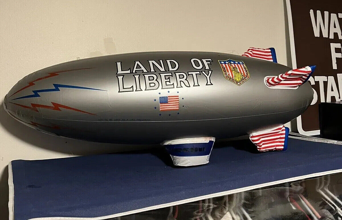 Inflatable Blimp Chinese Usa Military Balloon Rare SET OF 4 Bundle Pack