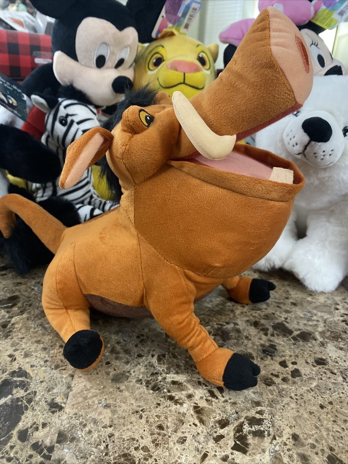 NWT Disney LION KING PUMBAA Large Warthog Kohls Cares for Kids PLUSH Stuffed Toy