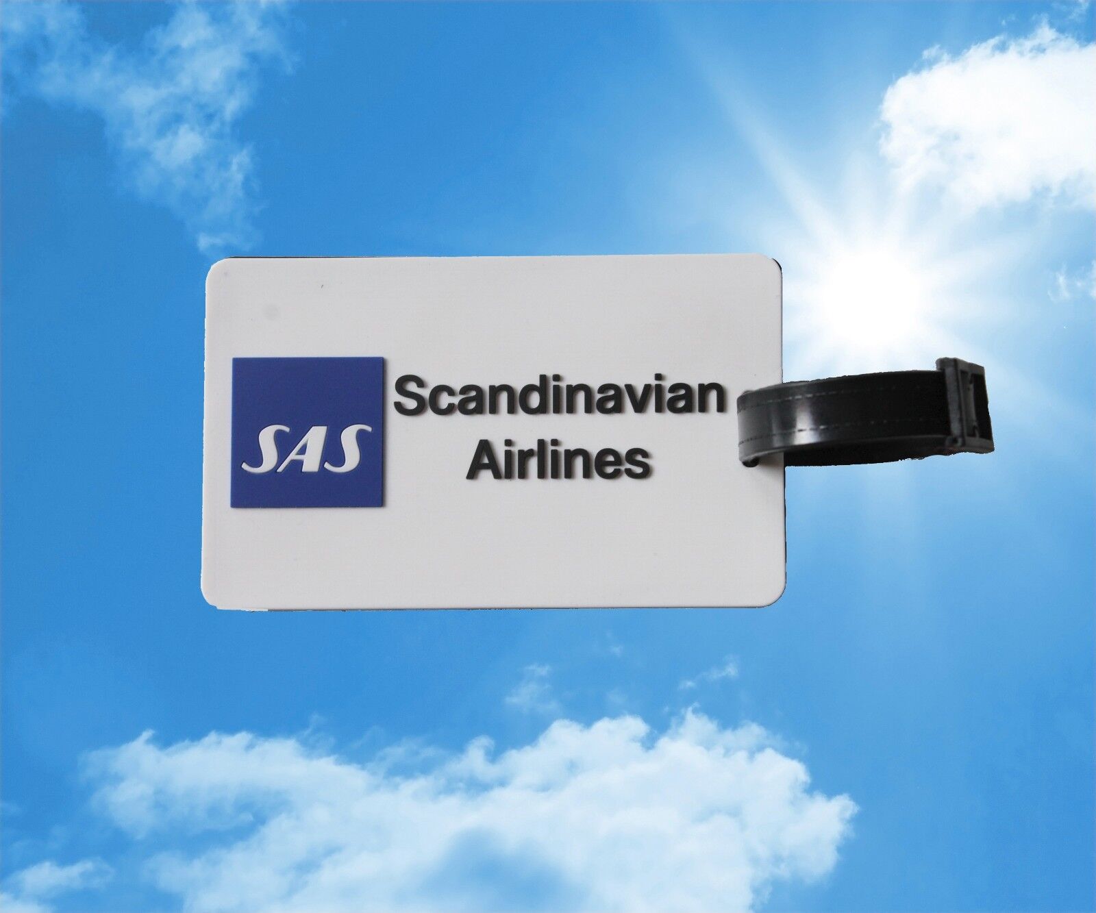 SAS Scandinavian Airlines luggage baggage name Tag