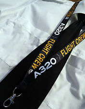 Lanyard AIRBUS A320 FLIGHT CREW keychain neckstrap for pilot crew Lanyard A 320 picture