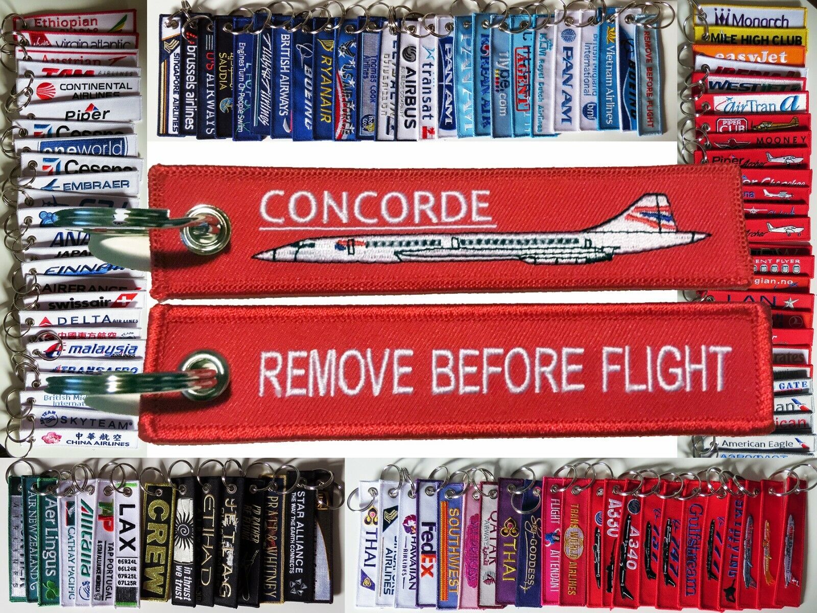 Keyring Aerospatiale BAC Concorde BRITISH AIRWAYS BA
