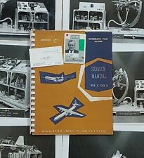 Vintage Douglas Aircraft Employee ID , C-133 Service Manual , pictures lot picture