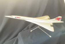 Vintage Model CONCORDE on wire stand 31 cms long (damage) picture