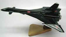 Mikoyan Mig-31 Firefox Fighter Airplane Wood Model Replica Large picture