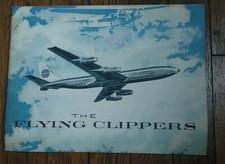 1960 PAN AM AIRWAYS THE FLYING CLIPPERS BROCHURE B707 DC8 DC7 VINTAGE picture