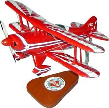 Pitts Special Aerobatic Biplane Desk Top Display Model Plane 1/16 SC Airplane picture
