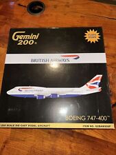 Boeing 747-400 Gemini200 British Airways Flaps Down 1:200 New picture