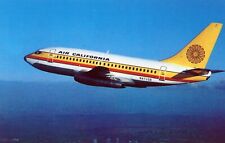 AIR CALIFORNIA / AIR  CAL  AIRLINES  B-737-200  AIRPORT /  AIRLINE ISSUE CARD #2 picture