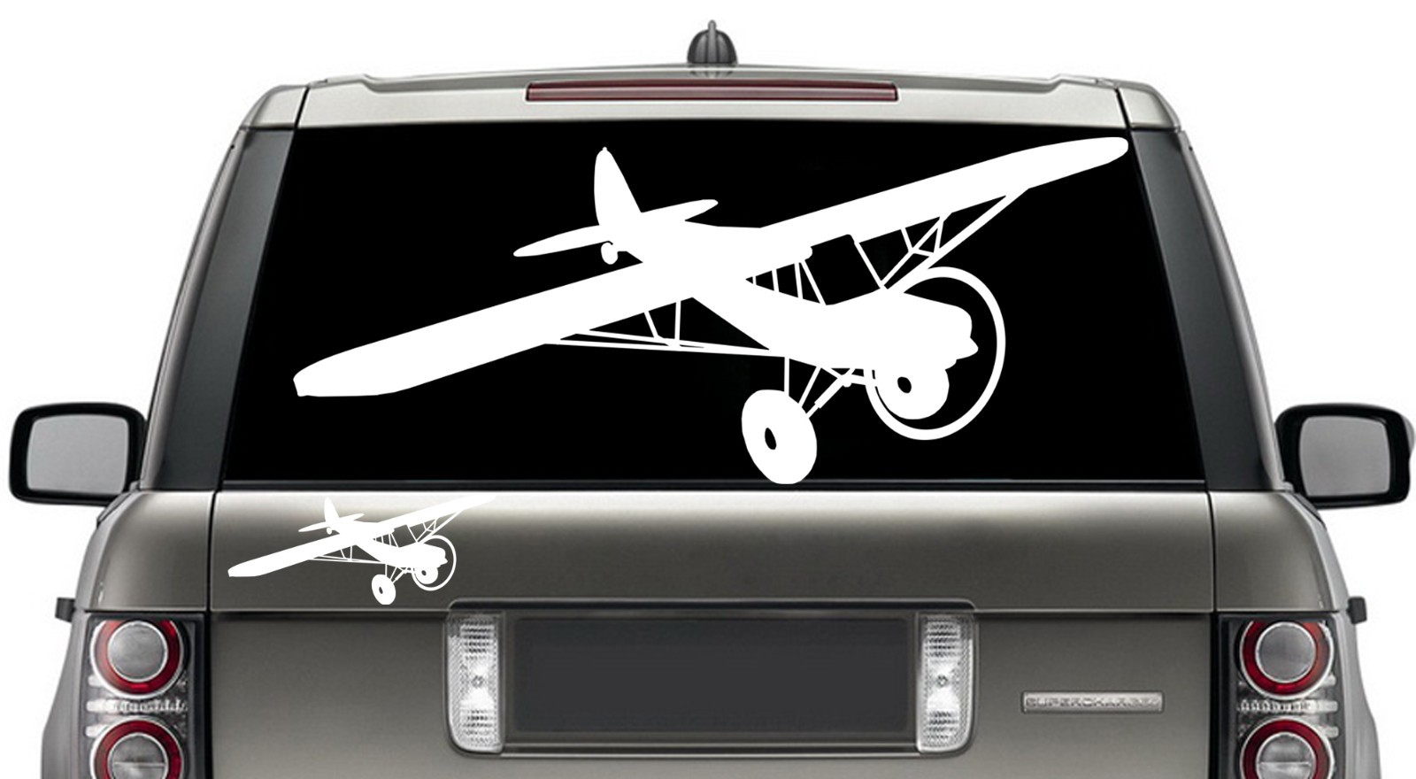Piper J3 Cub Adhesive Decal/Sticker Vinyl / Airplane Sticker