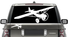 Piper J3 Cub Adhesive Decal/Sticker Vinyl / Airplane Sticker picture