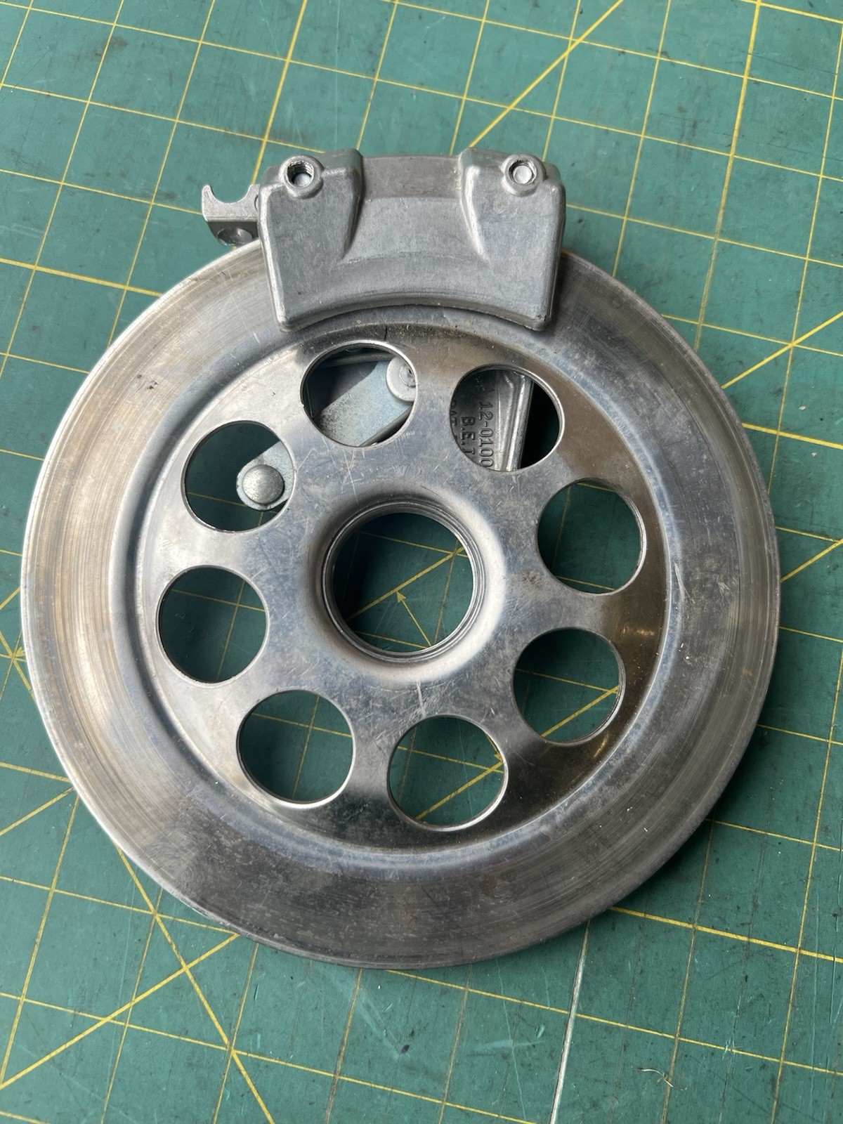 vintage 1960/70s Muscle Bike Disc Brake Rotor & Caliper Coast Threaded vintage 1960/70s Muscle Bike Disc Brake Rotor & Caliper Coast Threaded