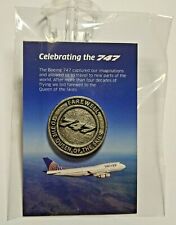 United Airlines 747 Farewell to the Queen of the Skies Collectible Pin New picture