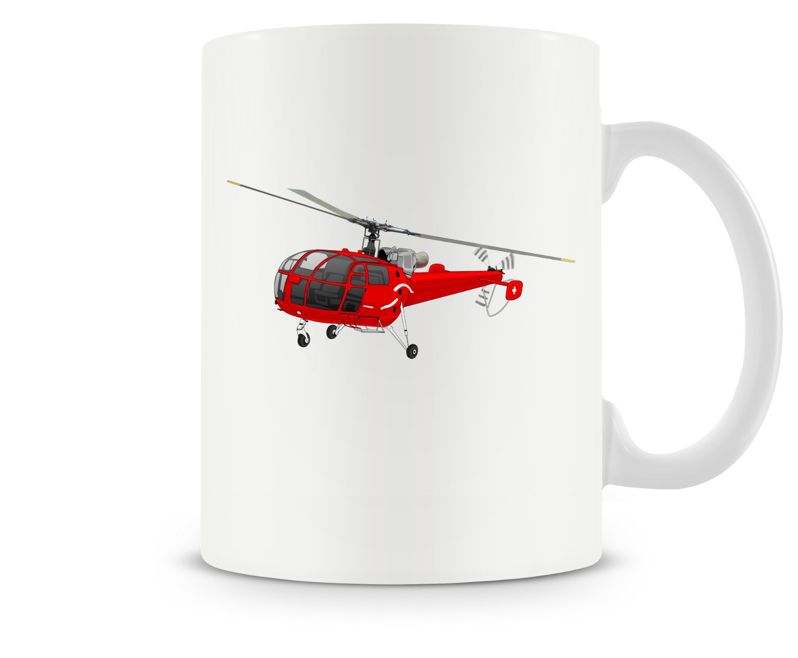 Aérospatiale Alouette III Ceramic Coffee Mug - 15oz. Aérospatiale Alouette III Ceramic Coffee Mug - 15oz.