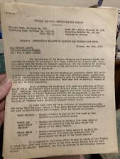 Vintage CNW Chicago & Northwestern Paperwork From 1934 picture