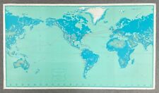 Beautiful 1956 Pan Am poster route map, pristine condition, 60