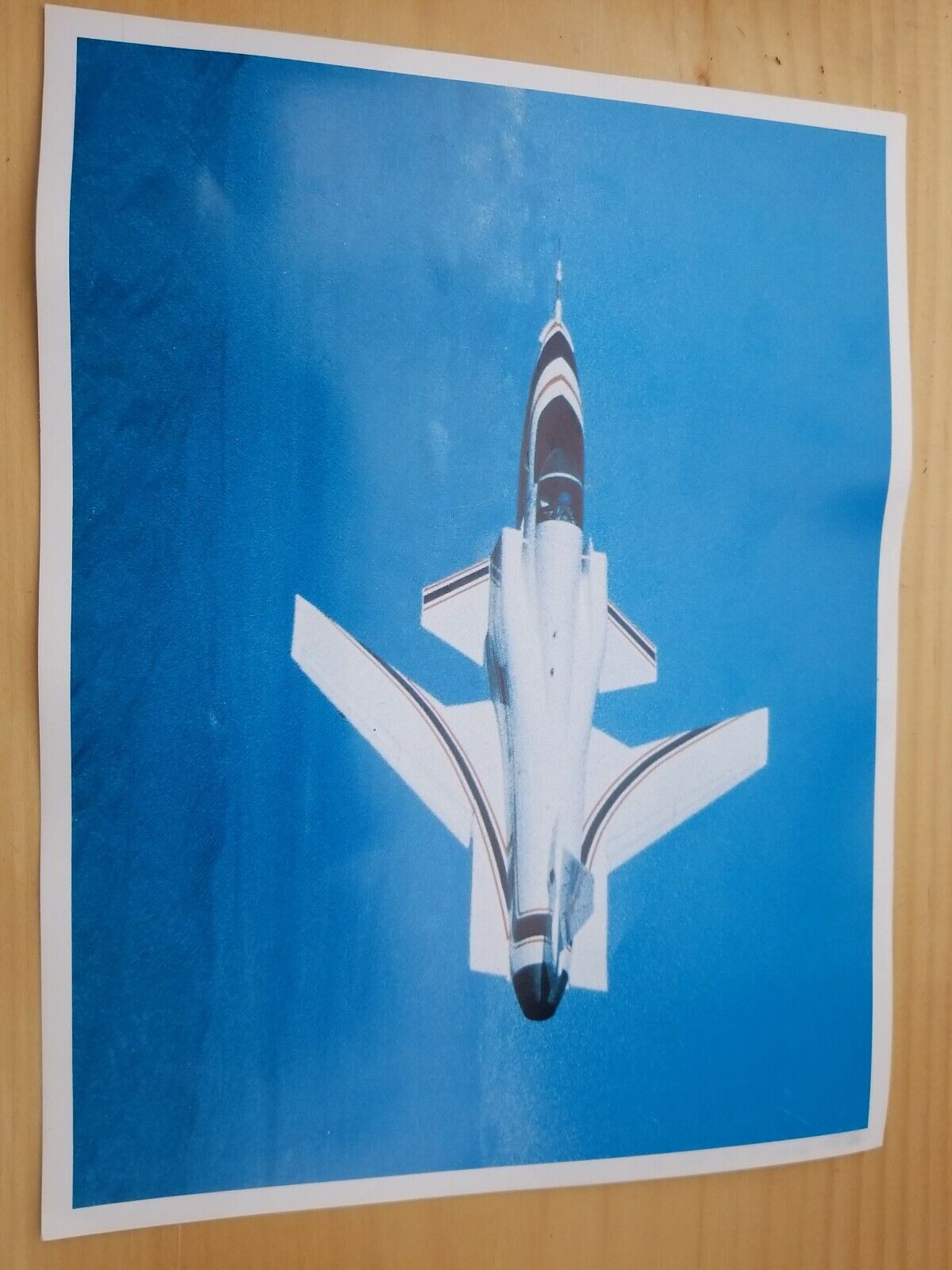 Vintage X-29 Grumman Jet Color Print Poster