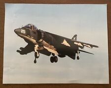 Vintage AV-8B Harrier II McDonnell Douglas 2 Sided Print picture