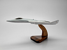 YF-23 Black Widow Fighter Aircraft Desktop Kiln Dried Wood Model Small New picture