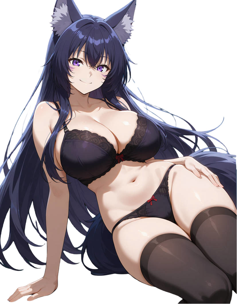 Delta Eminence in Shadow Waifu Weatherproof Anime Sticker 6