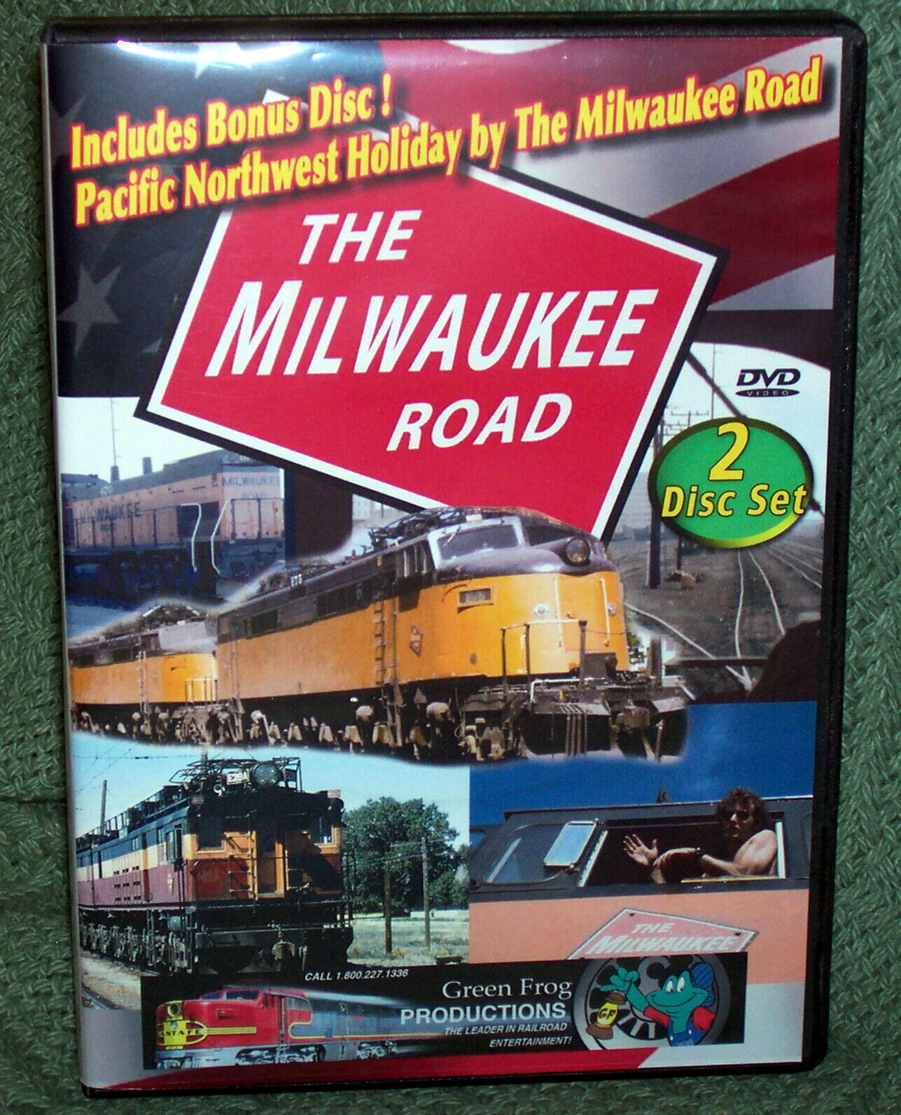 DVD MILWAUKEE ROAD SPECIAL 2-DISC 4 PROGRAM  COLLECTION