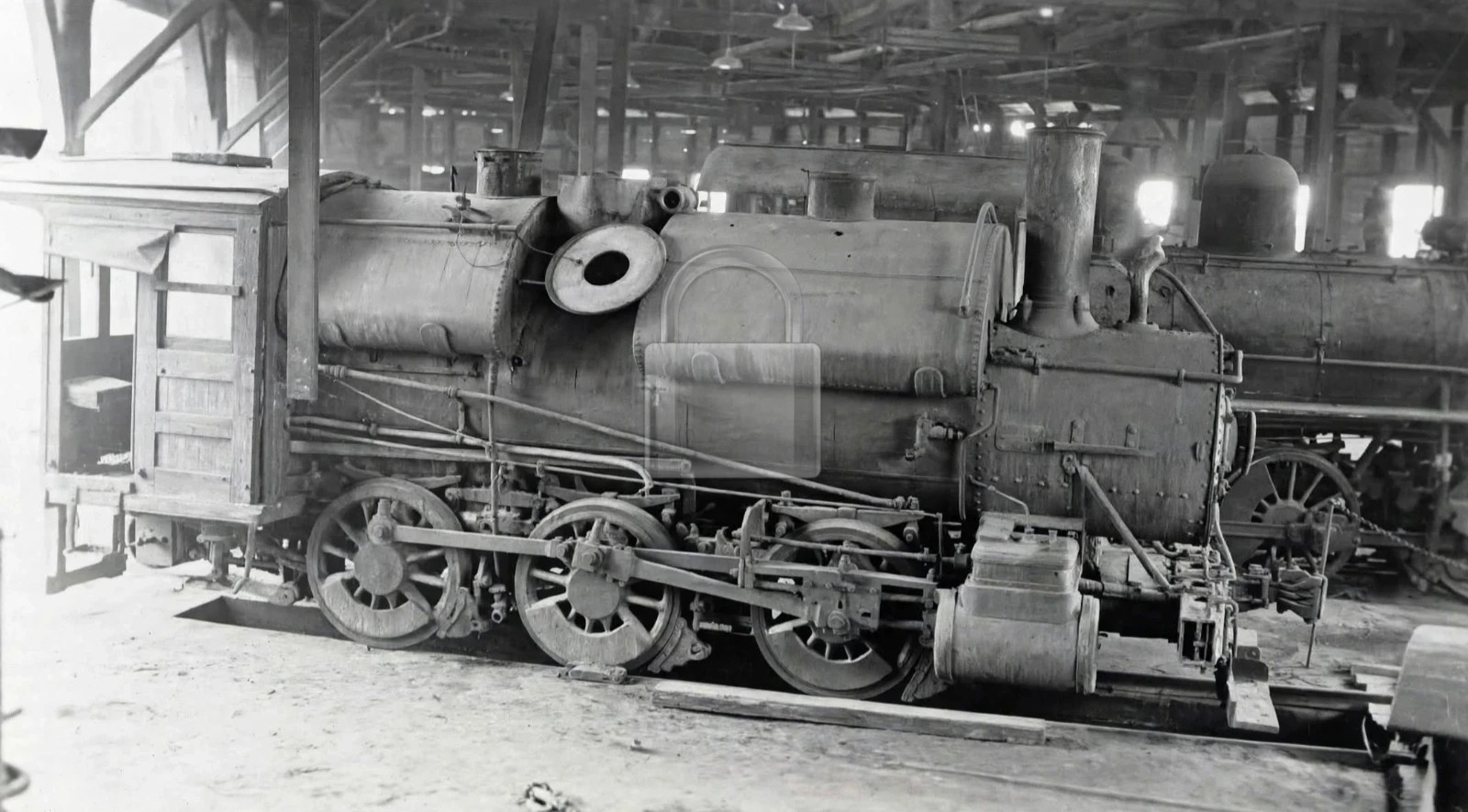 Houston & Texas Central Railway No. 1191 0-6-0 Houston TX 1937 5 x 7 Photo