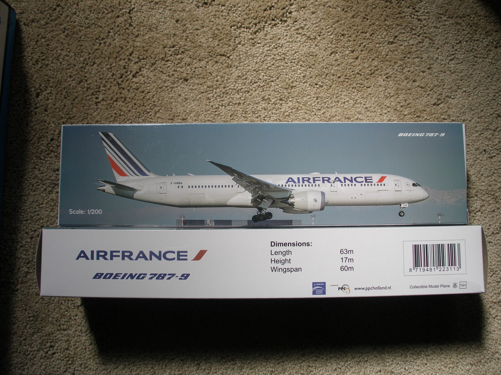 AIR FRANCE LIVERY BOEING 787-9 - 1:200 SCALE AIR FRANCE LIVERY BOEING 787-9 - 1:200 SCALE