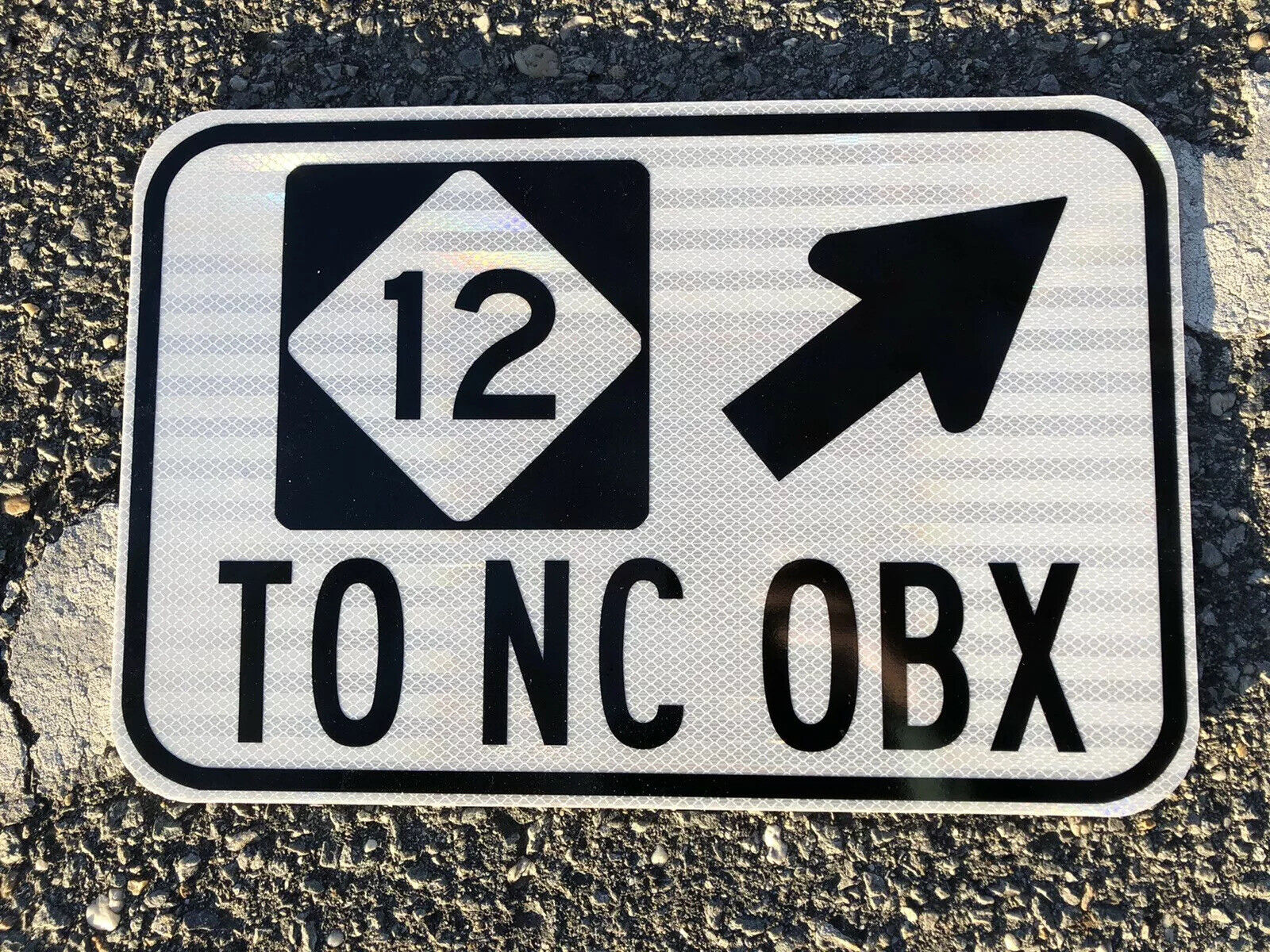 NC OBX road sign 12