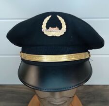 Vintage Comair Delta Connection Captain's Uniform Cap Hat by Bancroft Size 7 3/8 picture