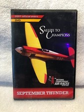 dvd NATIONAL CHAMPIONSHIP AIR RACES Salute to Champions 2007 RARE planes flying picture
