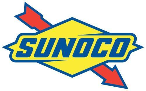 Sunoco Gas sticker Vinyl Decal |10 Sizes with TRACKING