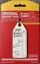 AVIATIONTAG : IBERIA : AIRBUS A320 : EC-FGR  : WHITE TAG picture
