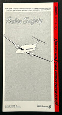 Mesa Airlines Beechcraft 1900D Safety Card - 8/97 picture