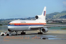 United Airlines Lockheed L-1011 N512PA April 1986 Set of 2 8