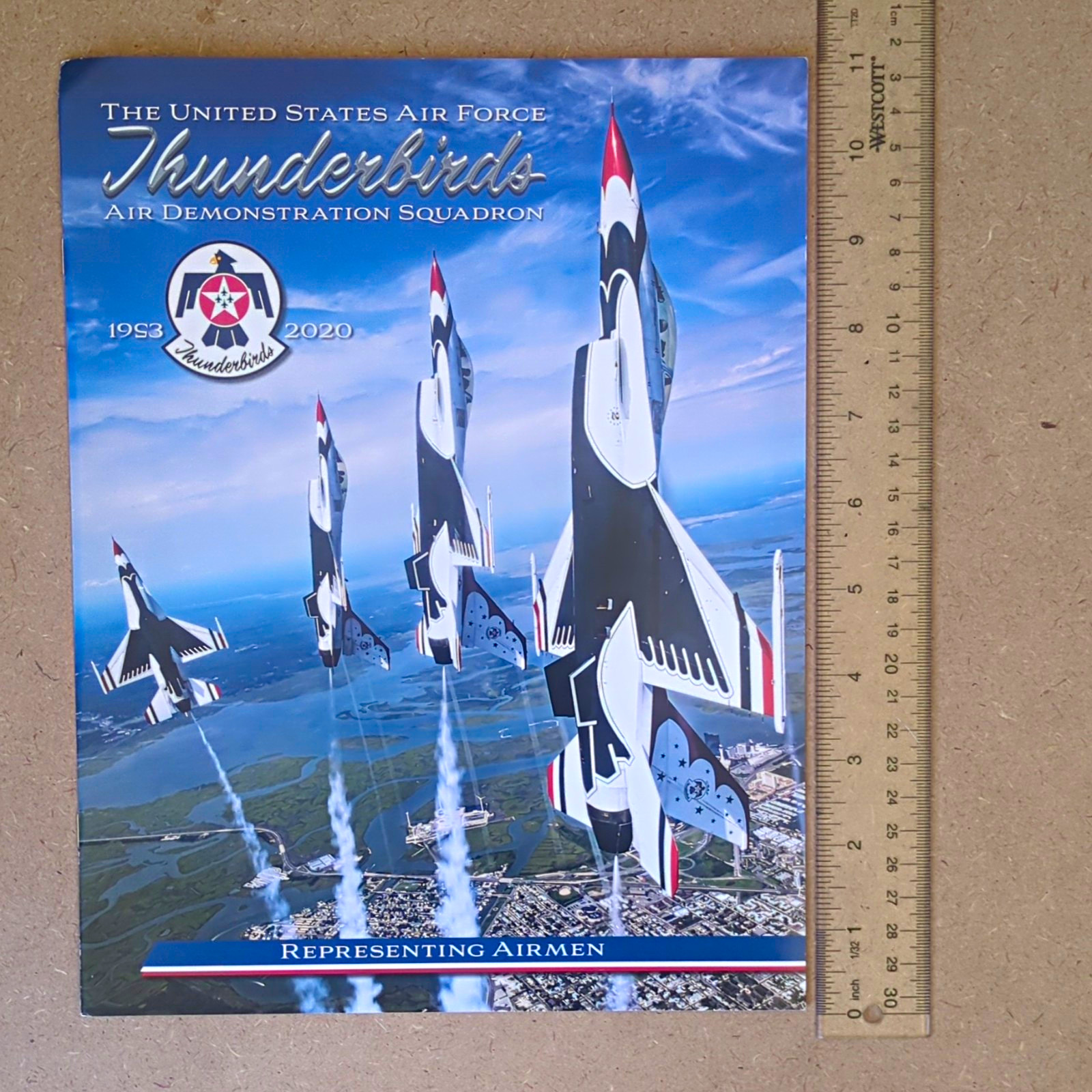 U.S.A.F Thunderbirds Air Demonstration Program 2020–2021 Signed By All Pilots U.S.A.F Thunderbirds Air Demonstration Program 2020–2021 Signed By All Pilots