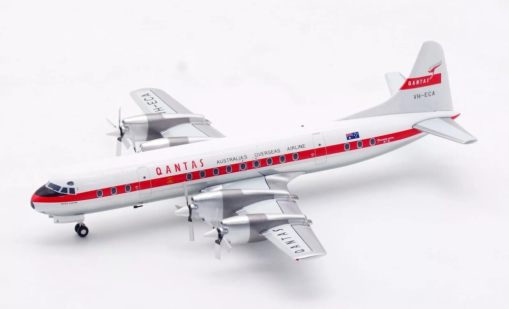 Qantas / Lockheed Electra L-188 / VH-ECA / IF188QF1223 / 1:200