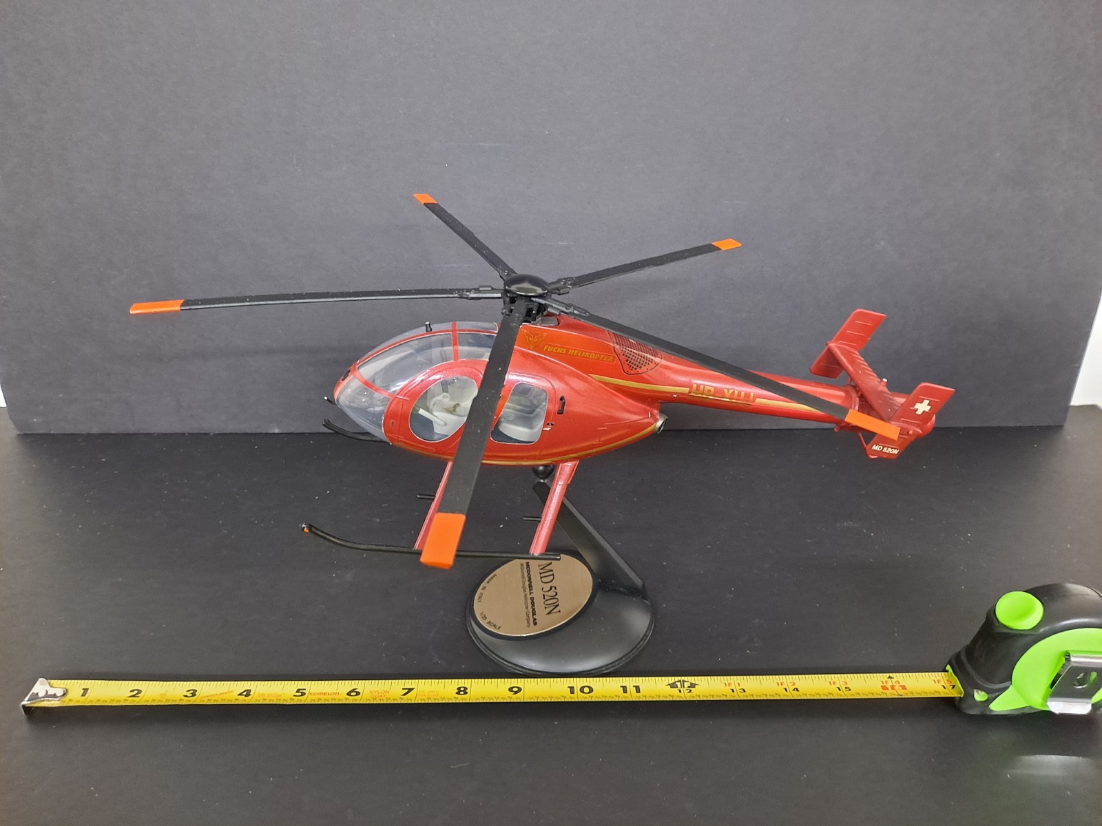 Piazzai MD520N Helicopter Desk Model Piazzai MD520N Helicopter Desk Model