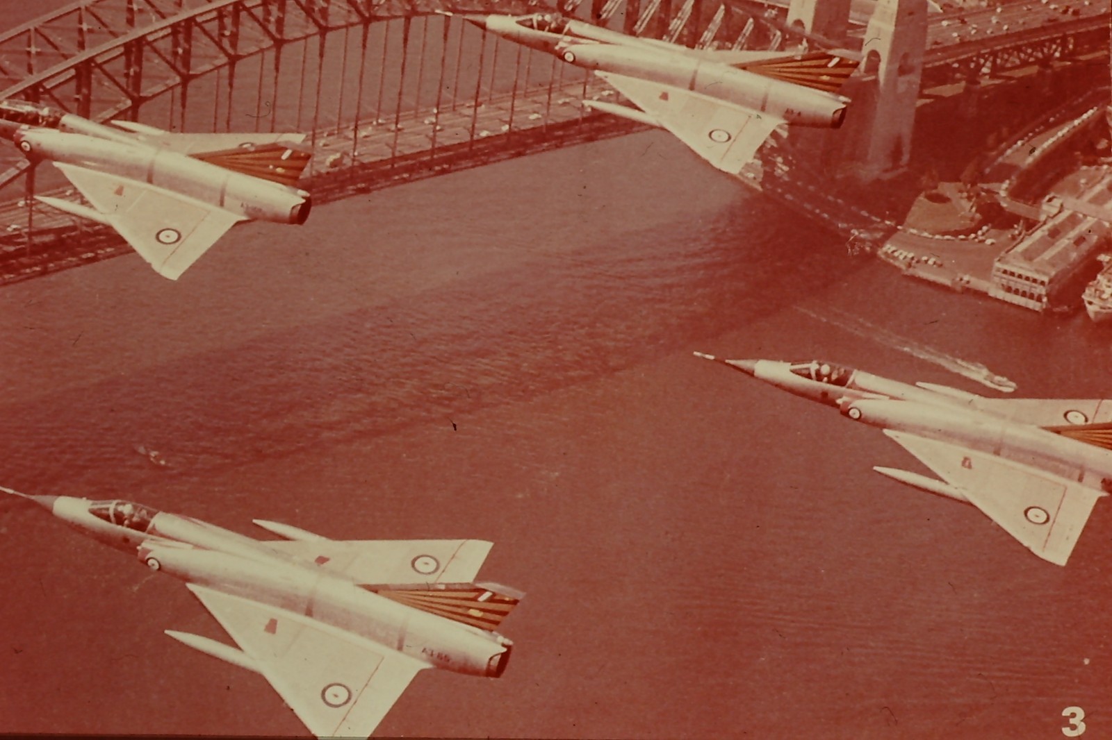 Aircraft slide - RAAF Dassault Mirage 3 - Mirage III - US Military 35mm slide Aircraft slide - RAAF Dassault Mirage 3 - Mirage III - US Military 35mm slide