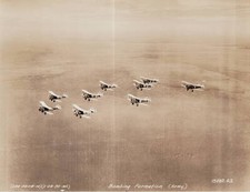 Formation Of Nine Keystone Lb-7 Medium Bombers Old Aviation Photo picture
