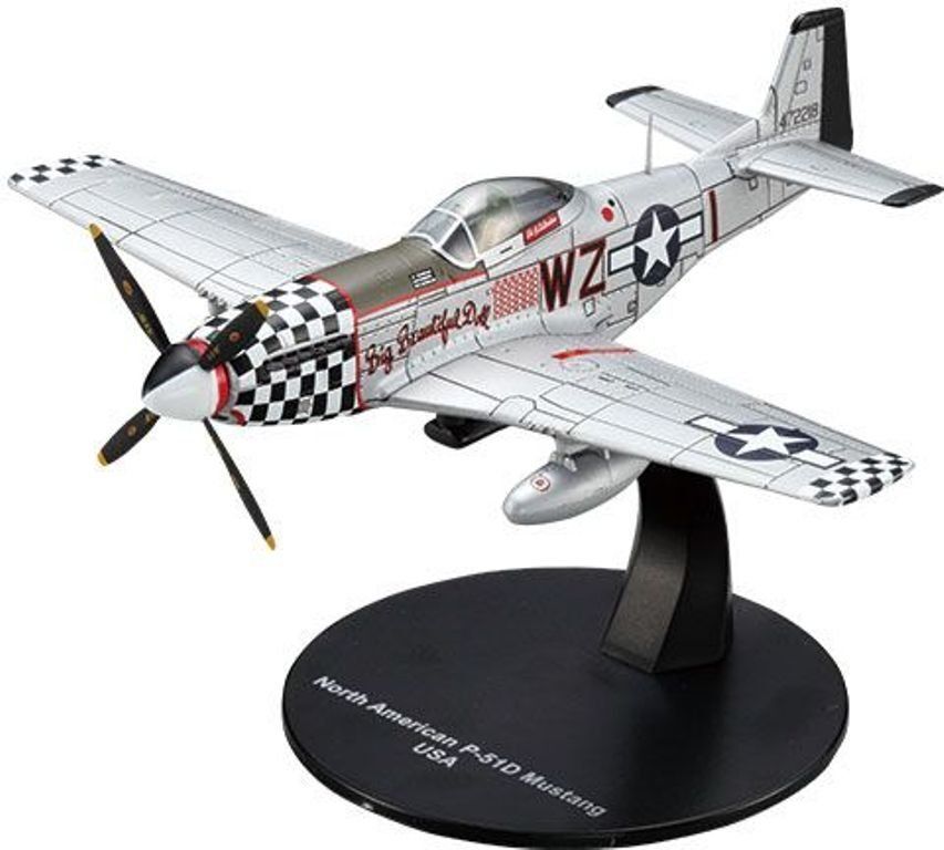 Altaya 1:72 Noth American P-51D Mustang, Diecast, Model Aircraft, New
