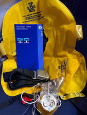 Airline safety demonstration kit picture
